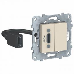 Изображение продукта Розетка компьютерная HDMI Schneider Electric Unica New 